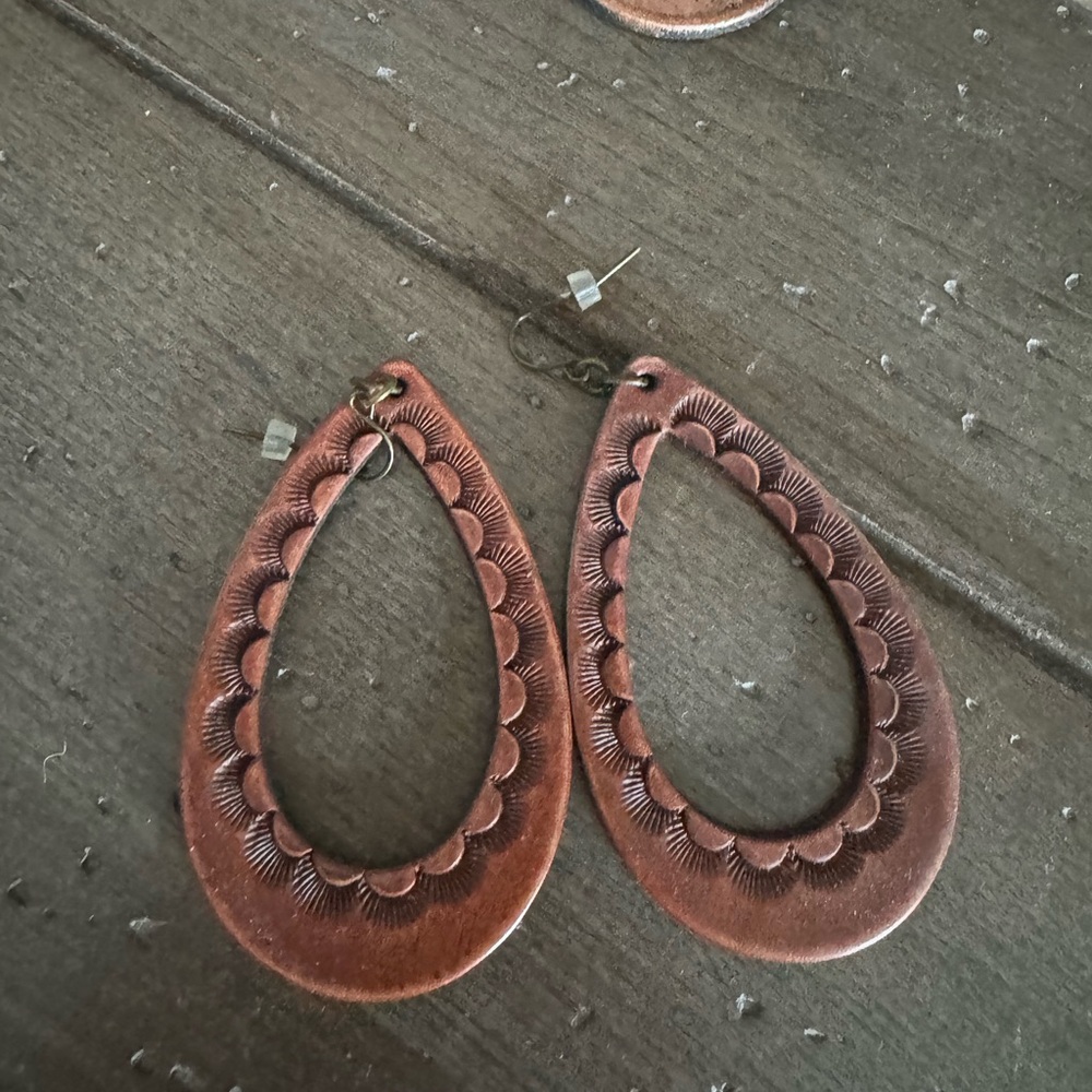 Sweet Creek Leather Earrings
